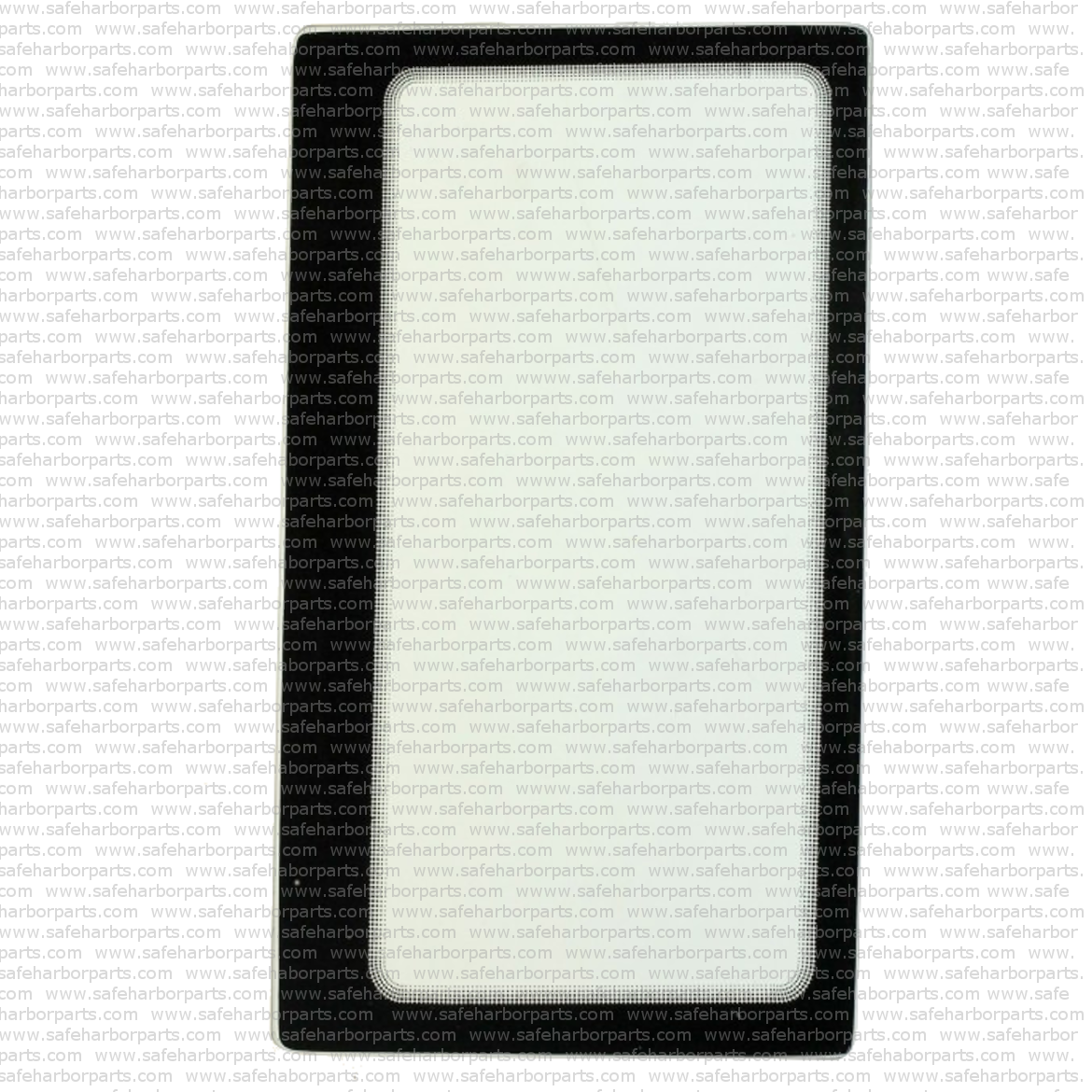 85801622 New Holland Backhoe Front Lower Right Hand Glass