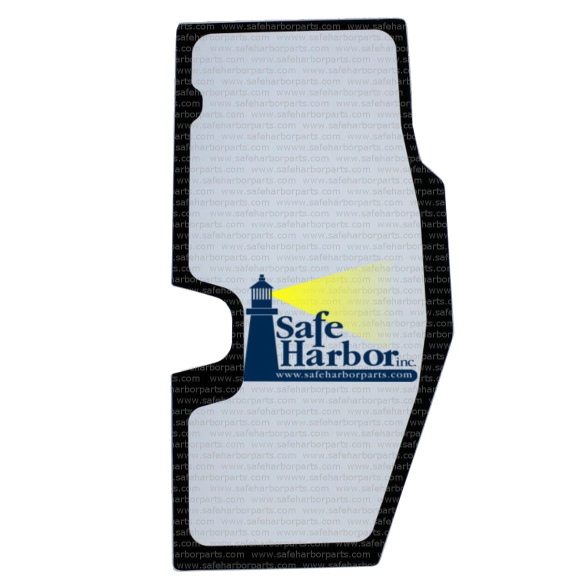 12Y-54-27281 Komatsu Dozer Right Hand Door Glass