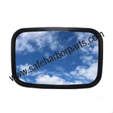 Mirror Measurements:6 1/4" Length, 9 5/8" Width, Mount Dimensions 3/8"-7/8"