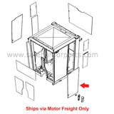 Measurements: 2 Holes. Measurements: 5 mm Thick, 1607 mm Wide, 820 mm Height