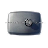 Mirror Measurements: 9" Length, 12 1/8" Width, Mount Dimensions 5/8" x 3/4"