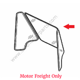 384-9166  Wheel Loader Front Center Laminated Glass