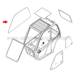 Measurements: 5 mm Thick, 1747 mm Width, 864 mm Height
