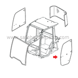 Measurements: 11 Holes, 6 mm Thick, 865 mm Width, 1475 mm Height