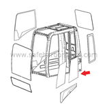 Measurements:  2 Holes, 5 mm Thick, 440 mm Width, 810 mm Height