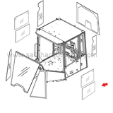 Measurements: 5 mm Thick, 615 mm Width, 502 mm Height