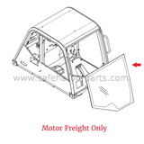 240-2284 Articulated Haul Truck Front Windshield Laminated Glass