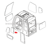 Measurements: 2 Holes, 4 mm Thick, 395 mm Width, 725 mm Height