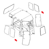 Measurements: 5 mm Thick, 390 mm Height, 705 mm Width