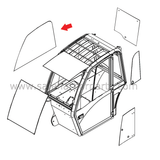 Measurements: 6 mm Thick, 1460  mm Width, 895 mm Height