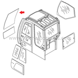 1 Hole, 5 mm Thick, 830 mm Wide, 1025 mm Height
Individually Boxed, Glass Only - Does Not Include Frame, Hardware, or Seal