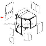YD00006272  Excavator Front Lower Glass