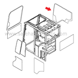 Measurements: 5 mm Thick, 1533 mm Height, 1269 mm Length