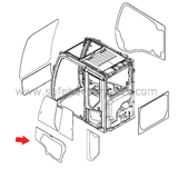 Measurements: 2 Holes, 4 mm Thick, 1010 mm Height, 610 mm Length