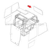 Measurements: 5 mm Thick, 840 mm Length, 440 mm Width