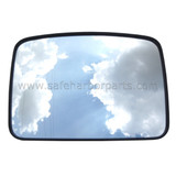 Mirror Measurements: 9" Length, 12 1/8" Width, Mount Dimensions 5/8" x 3/4"