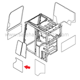 Measurements: 4 mm Thick, 640 mm Height, 657 mm Length