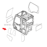 Measurements: 2 Holes, 4 mm Thick, 615 mm Length, 802 mm Width