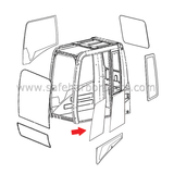 Measurements: 2 Holes, 5 mm Thick, 535 mm Width, 810 mm Height