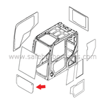 Measurements: 2 Holes, 5 mm Thick, 887 mm Height 470 mm Length