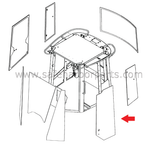 Measurements: 3 Holes, 6 mm Thick, 1060 mm Height, 590 mm Length