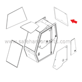 Measurements: 3 Holes, 6 mm Thick, 605 mm Height, 685 mm Length
