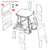 AT532805 Backhoe Rear Upper Cab Glass Kit
