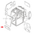 KHN2634  Excavator Front Lower Glass