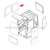 Measurements: 2 Holes, 5 mm Thick, 730 mm Height, 660 mm Length