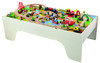 Kids Wooden Train Set with Table