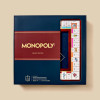 Monopoly Legacy Edition luxury board game in cherry wood cabinet