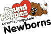 Pound Puppy Newborn Dark Brown