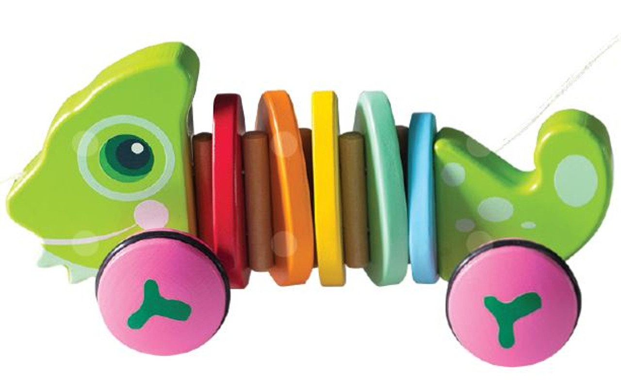 Pull Along Toy Gecko