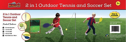 Monarch 2 in 1 Kids Backyard Tennis Set