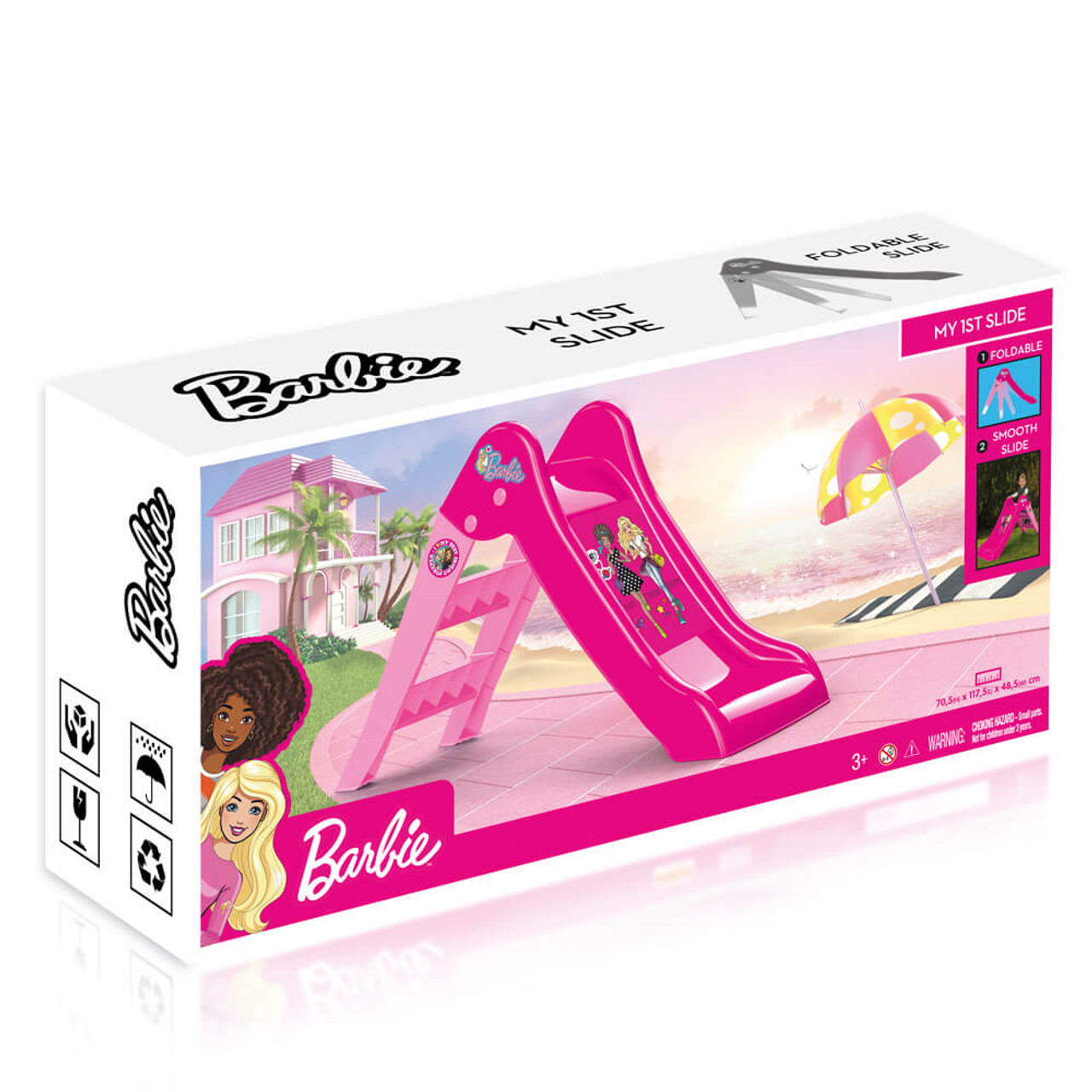 Promoten identificatie toevoegen aan Barbie Kids Slide - Australian Toy Distributors