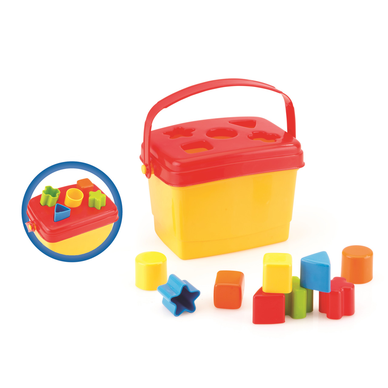 Kids Shape Sorter Bucket Image 3
