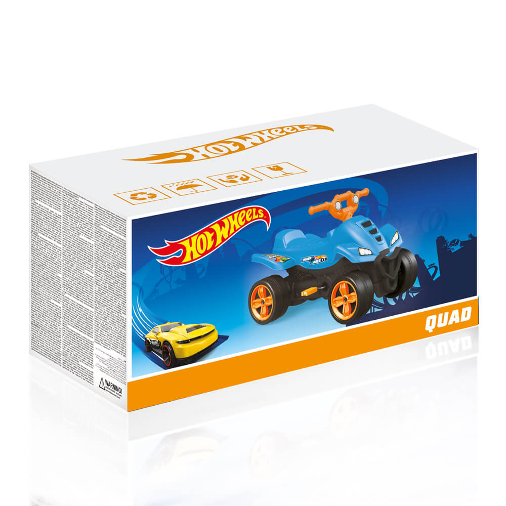 Hot Wheels Ride On Quad Box Image