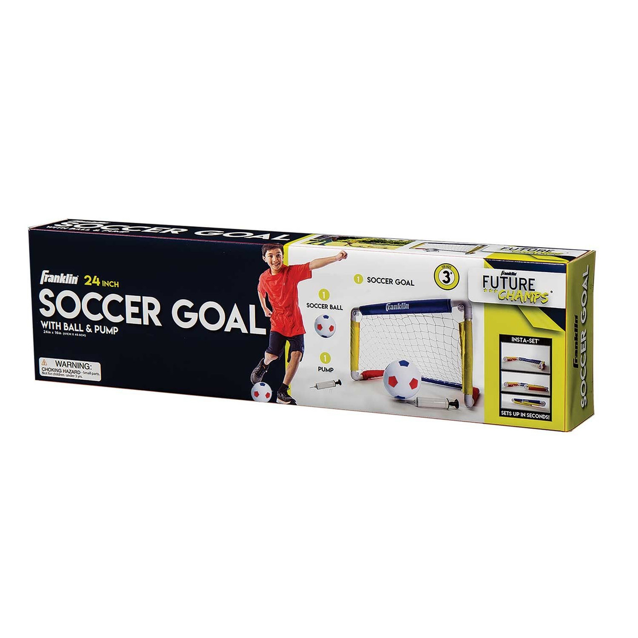 Franklin Sports 3' insta-set soccer goal set Image 2