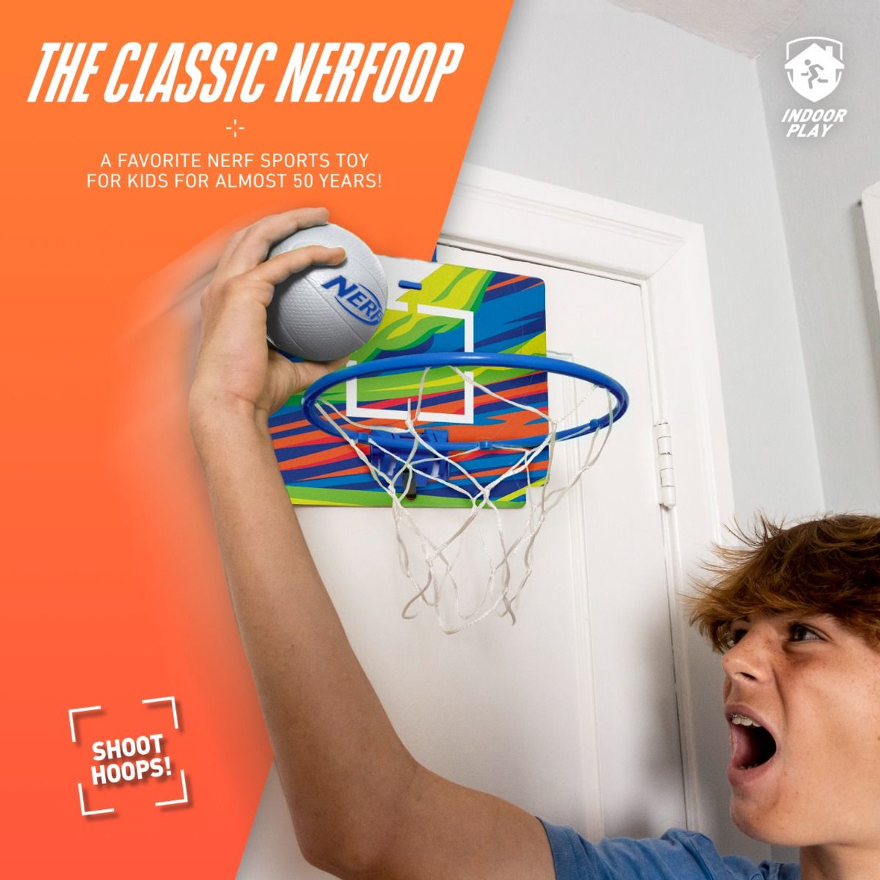 NERF Hasbro Nerfoop Basketball Ring