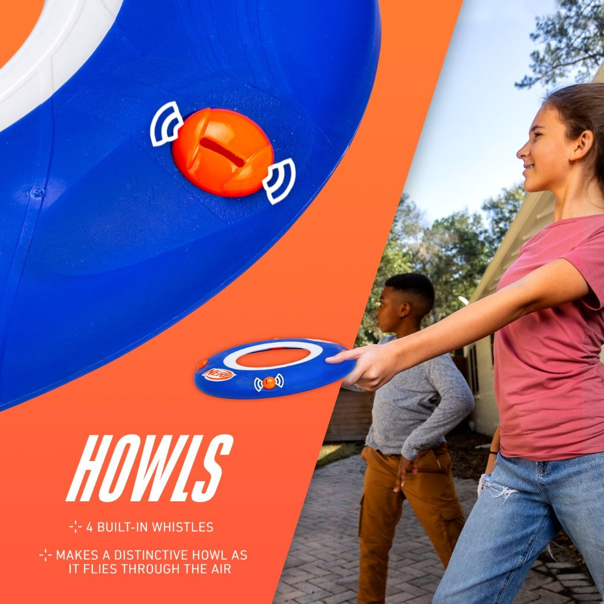NERF Sonic Slinger Frisbee Disc