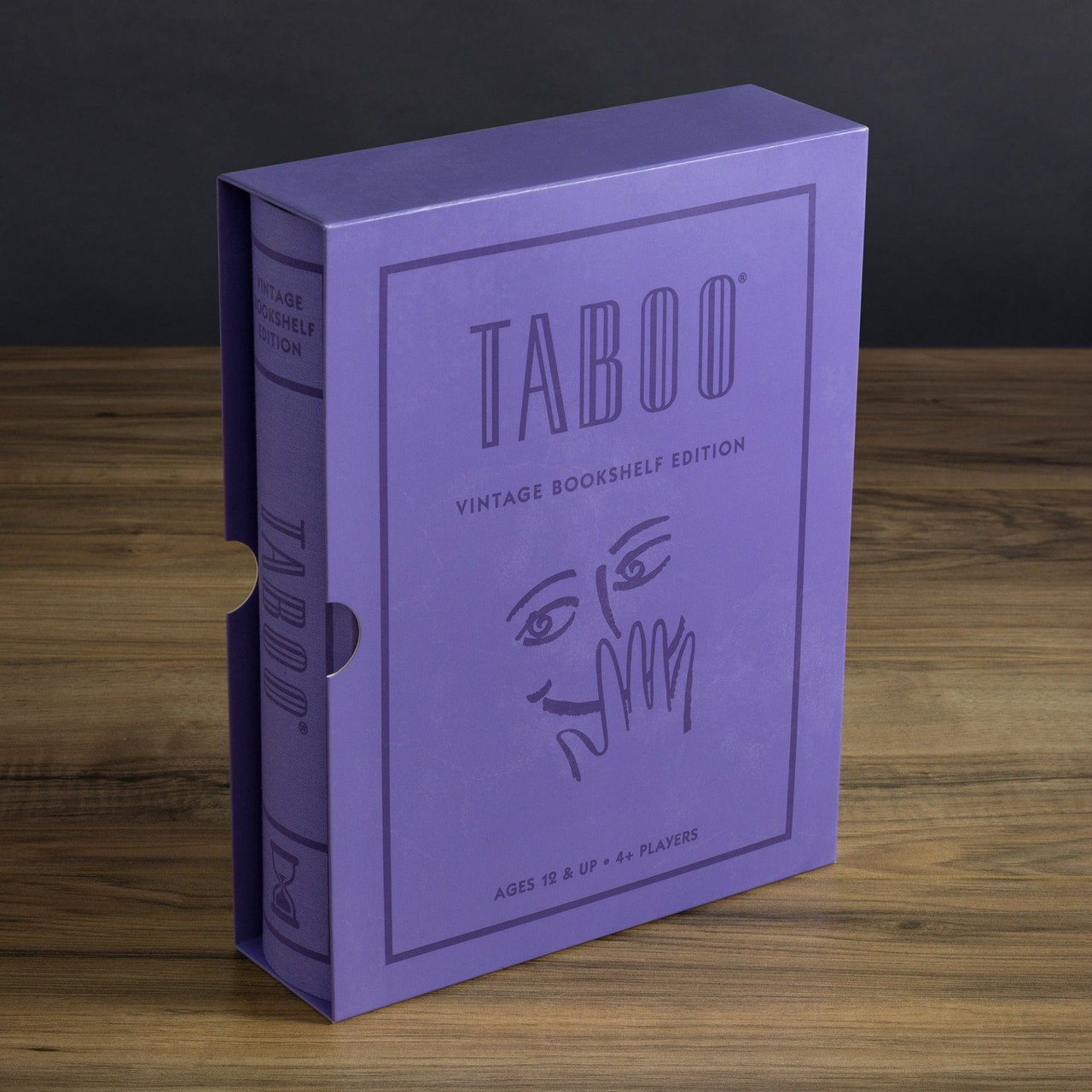 Taboo Vintage Bookshelf Edition Board Game