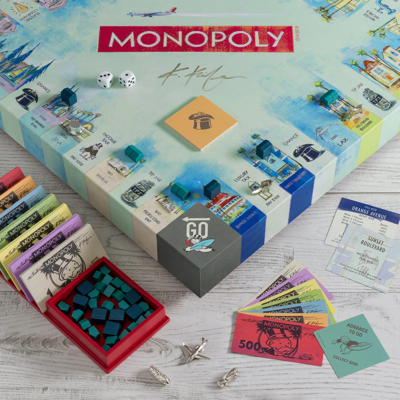 Monopoly California Dreaming Edition Board Game