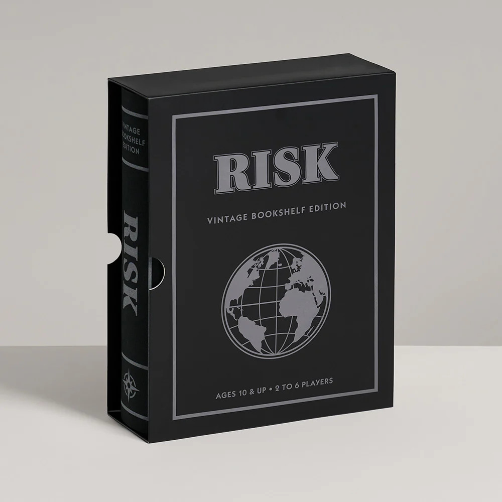 Risk Bookshelf Edition Board Game