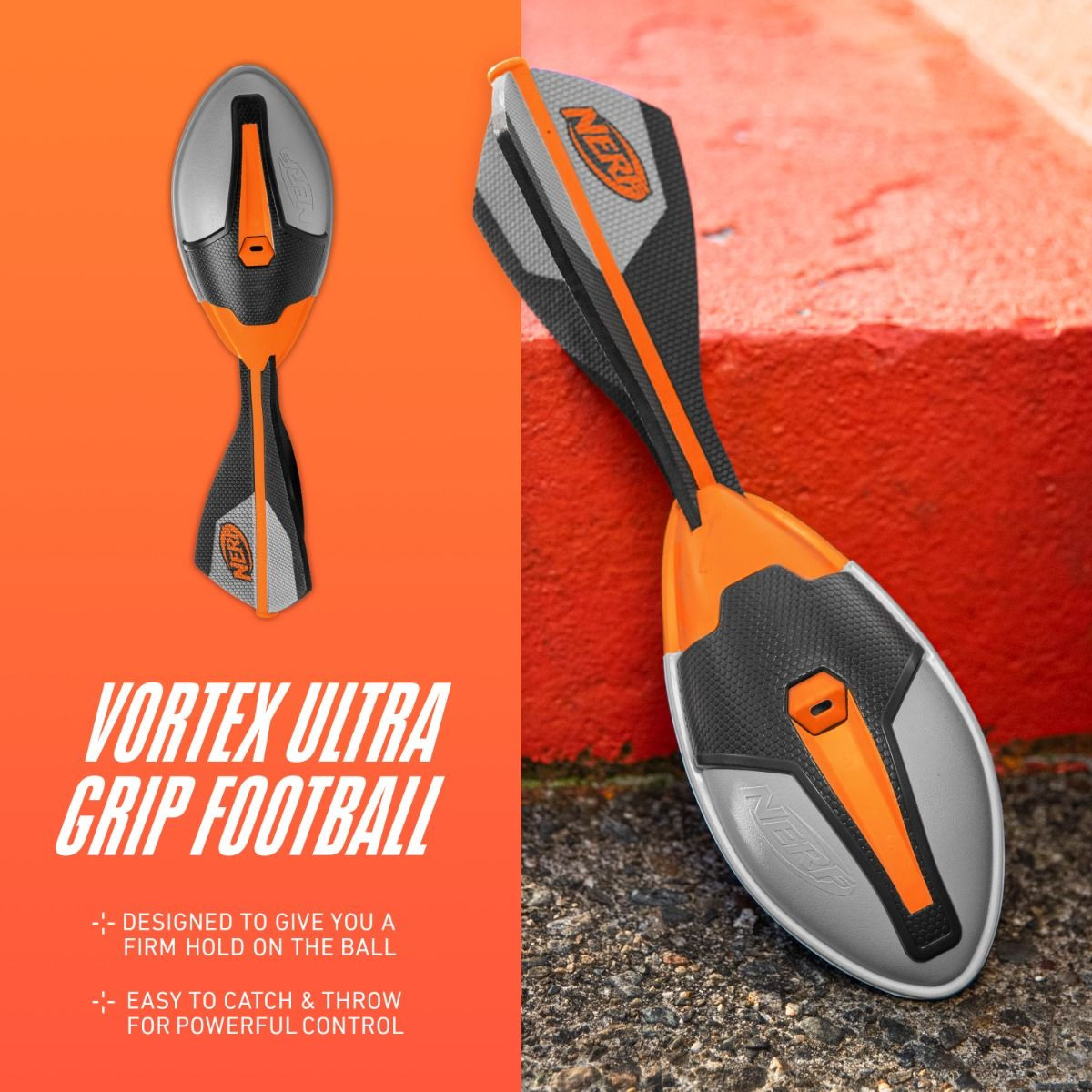 NERF Vortex Ultra Grip Orange