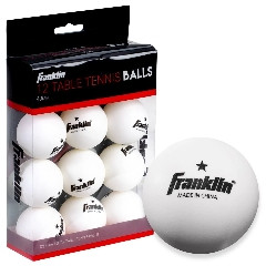 Franklin Sports 12pc Table Tennis Balls