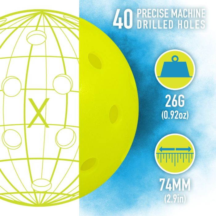 X-40 Pickleball Optic 36pc Bucket
