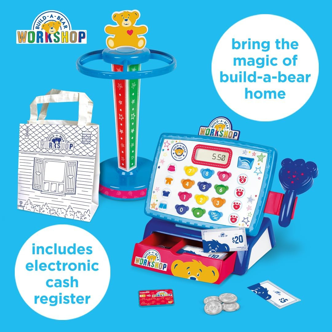 Casdon Build-A-Bear Shop & Checkout Set