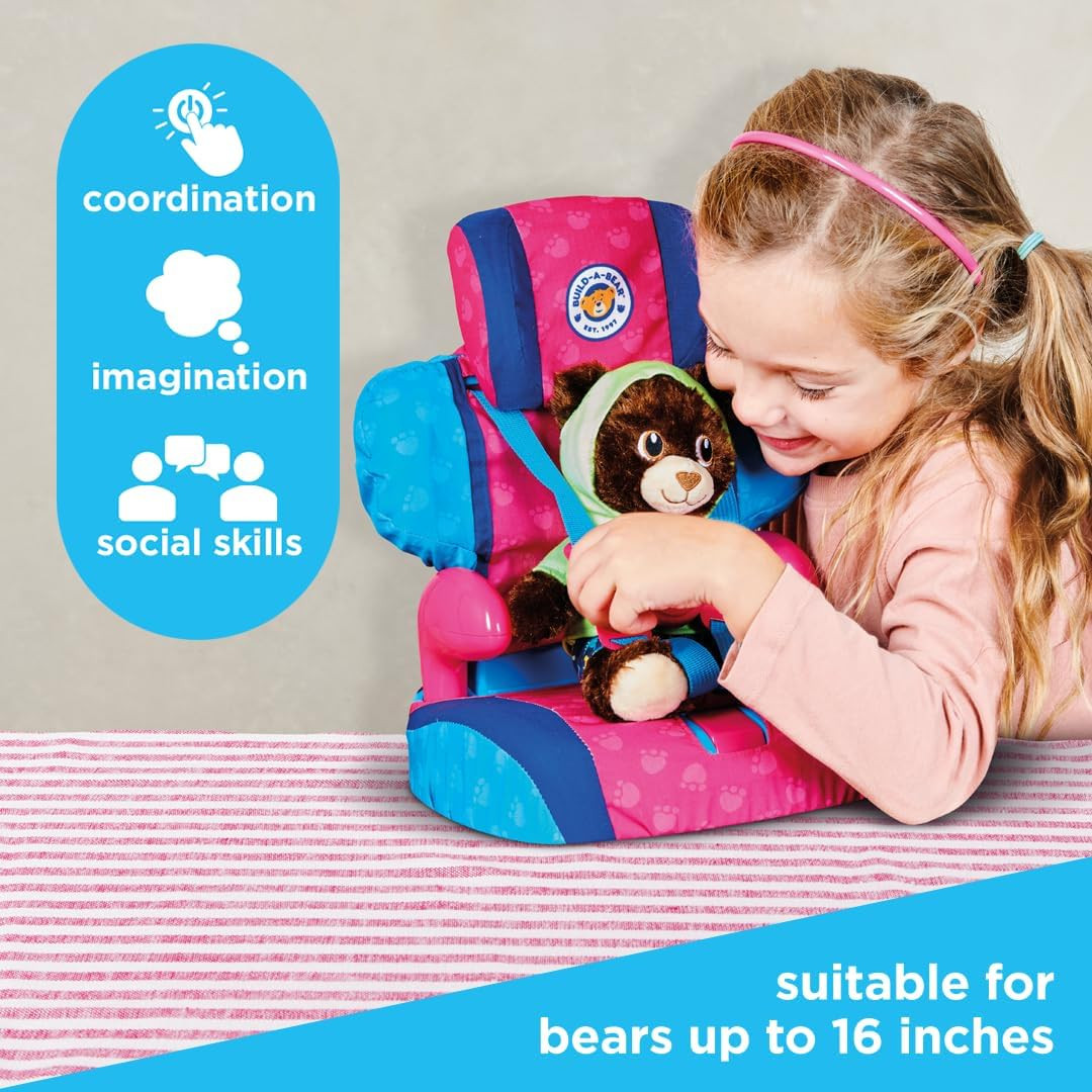 Casdon Build-A-Bear Furry Friend Car Booster Seat