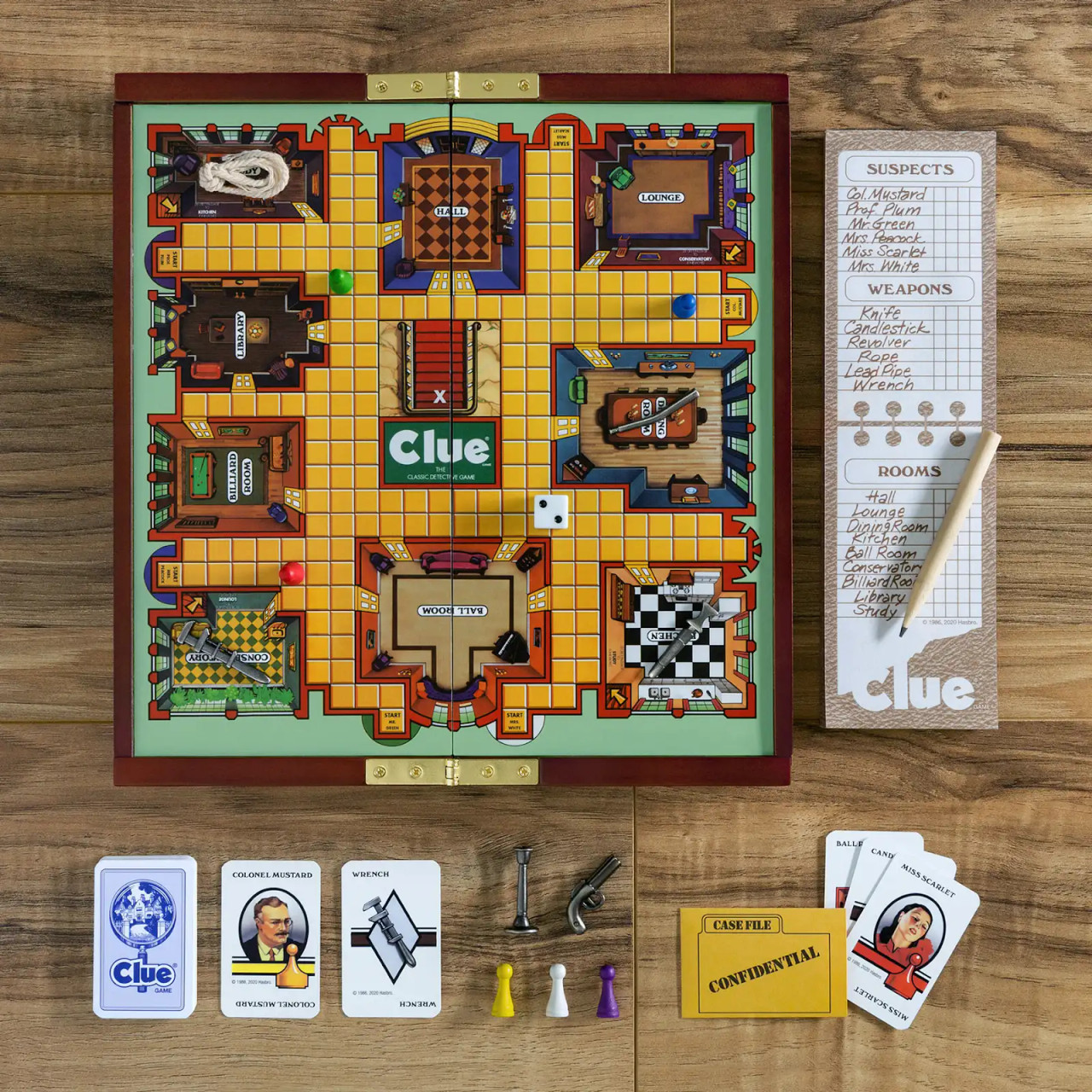 Clue Delux Travel Game