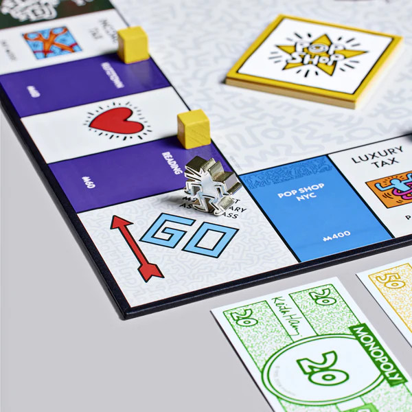 Keith Haring Monopoly Game